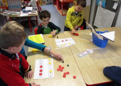 First Class developing their concept of number!